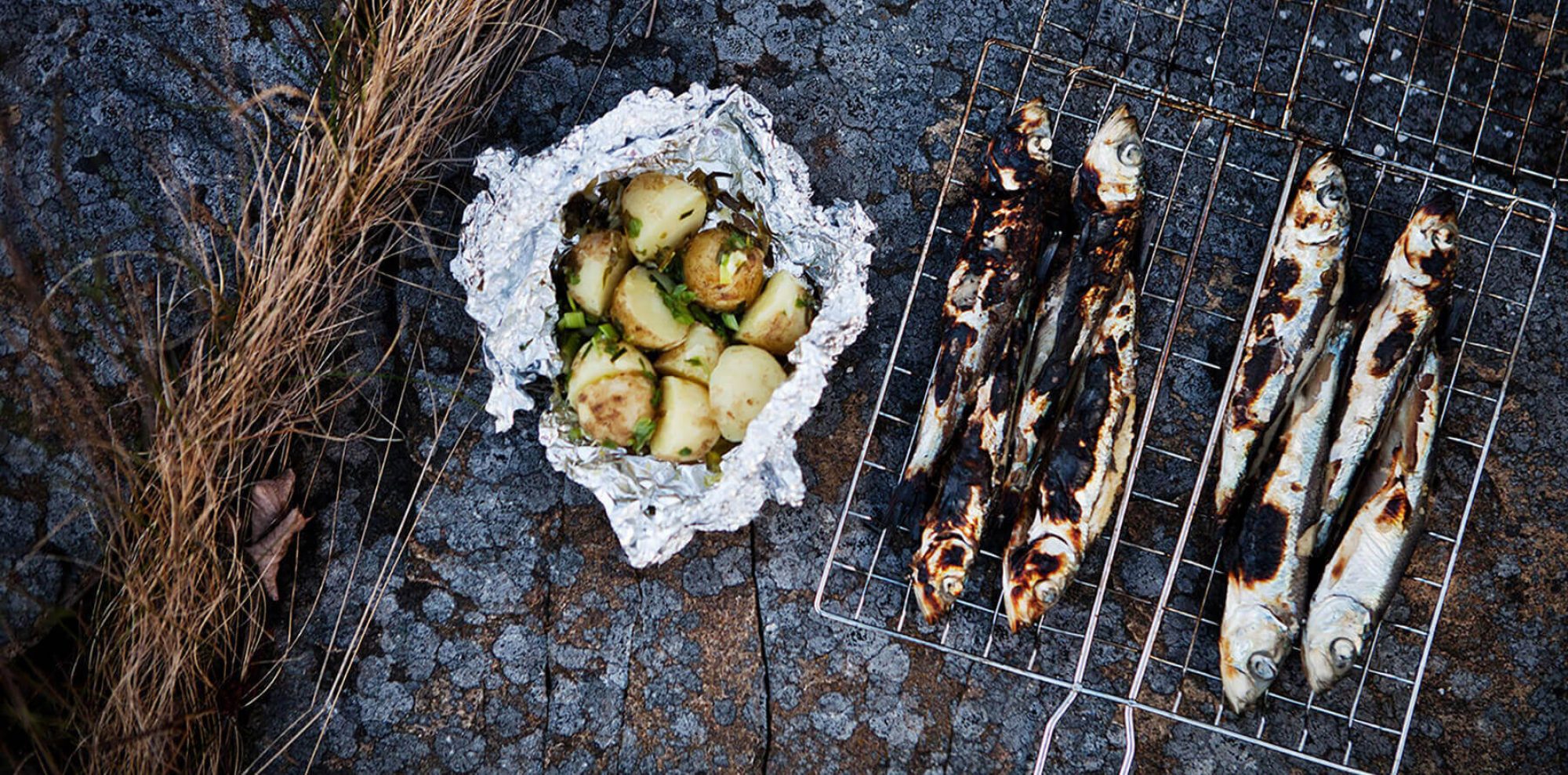 Fisk potatis sommar